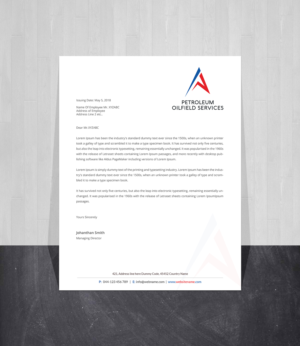Letterhead Design by Creations Box 2015 for this project | Design: #19276946