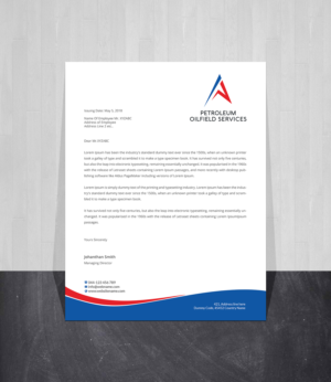Letterhead Design by Creations Box 2015 for this project | Design: #19276947