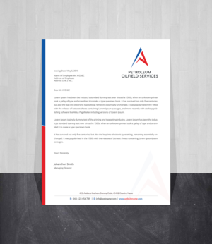 Letterhead Design by Creations Box 2015 for this project | Design: #19276948