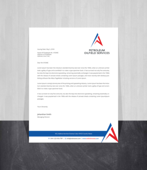 Letterhead Design by Creations Box 2015 for this project | Design: #19276952