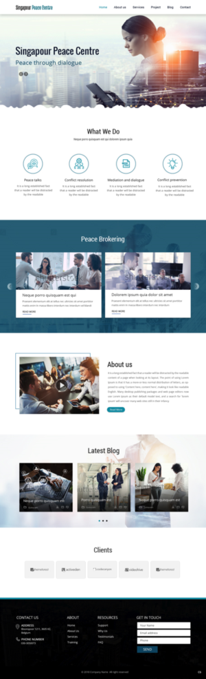 Web Design by pb for this project | Design: #19277335