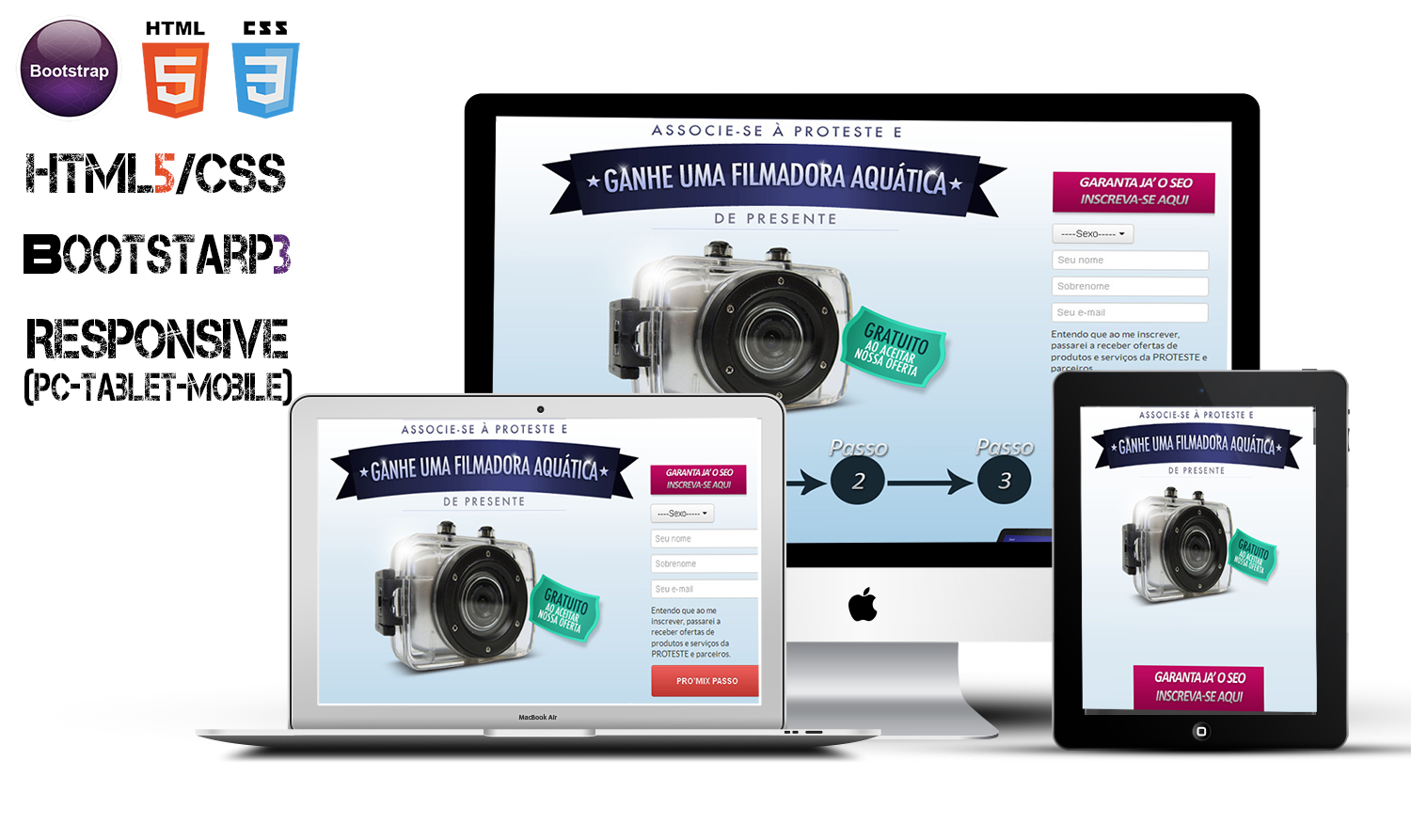 Landing Page Design by tarek_cs for B2Portals | Design #2875882