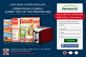 Landing Page Design by Infobliz Technologies for B2Portals | Design: #3377475
