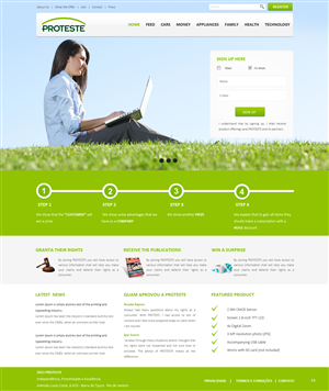 Landing Page Design by pb for B2Portals | Design: #2881140