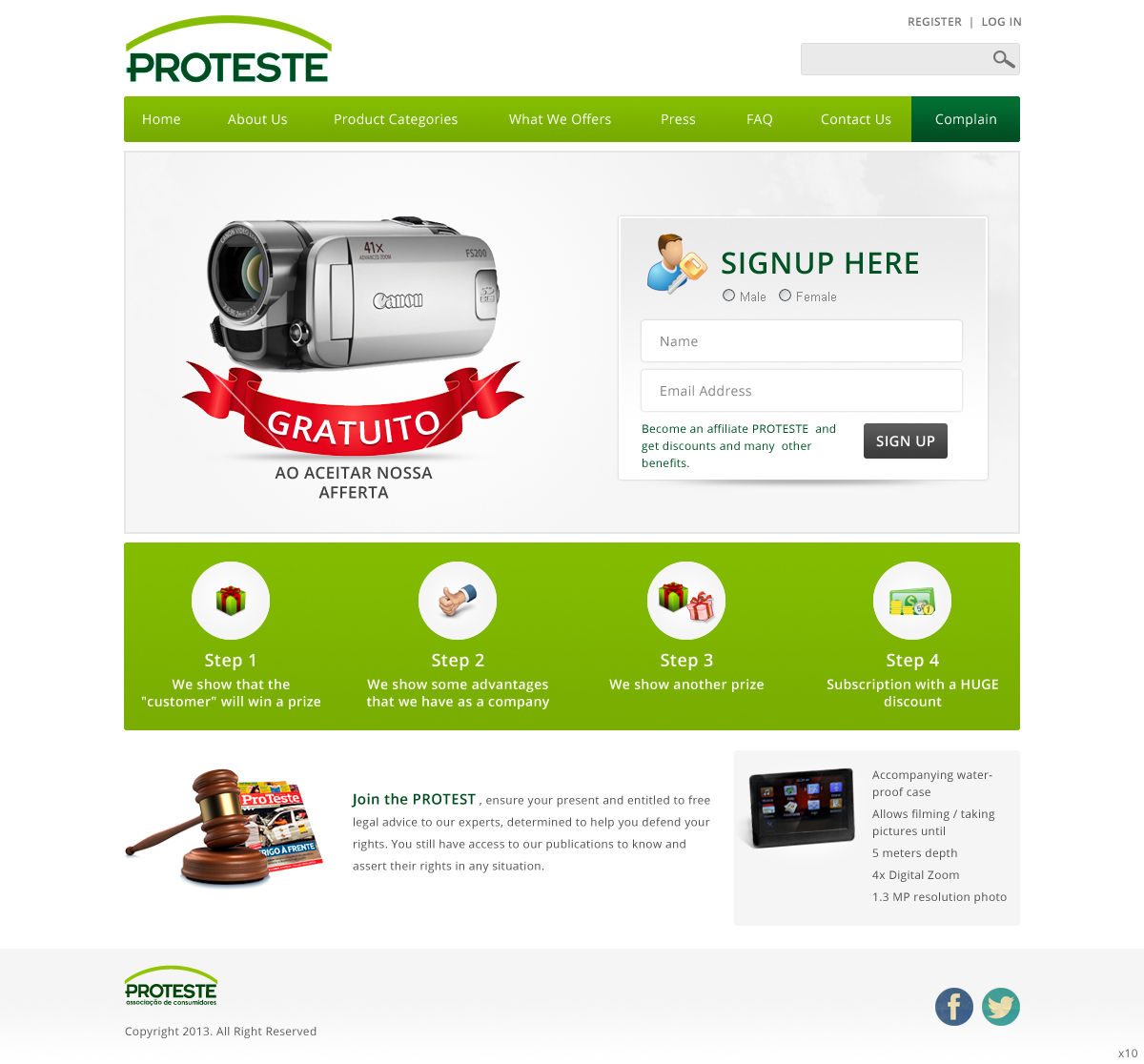 Landing Page Design by pb for B2Portals | Design #2885011