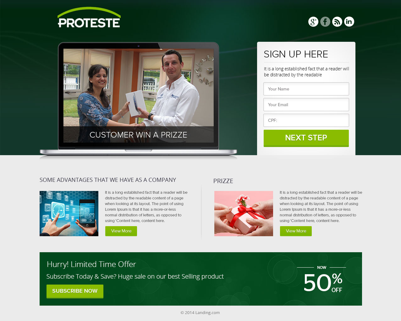 Landing Page Design by the-lion-king for B2Portals | Design #2958689