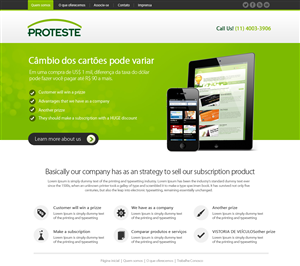 Landing Page Design by OM for B2Portals | Design: #2920228