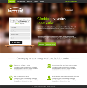 Landing Page Design by OM for B2Portals | Design: #2920232