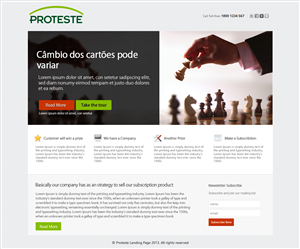 Landing Page Design by OM for B2Portals | Design: #2920234