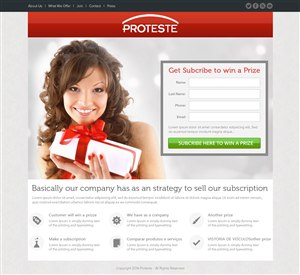 Landing Page Design by OM for B2Portals | Design: #2926082
