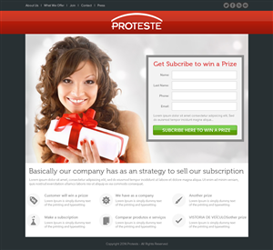 Landing Page Design by OM for B2Portals | Design: #2926087