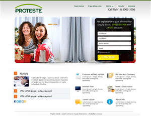 Landing Page Design by OM for B2Portals | Design: #2926246