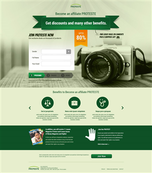 Diseño de Página de Aterrizaje por HSwebmasters para B2Portals | Diseño #2946086