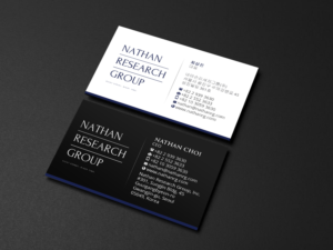 Business Card Design by Creations Box 2015 for Nathan Research Group, Inc. | Design: #19276900