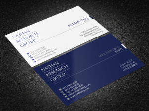 Visitenkarten-Design von Brand aid für Nathan Research Group, Inc. | Design: #19275425