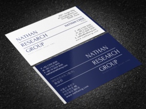 Visitenkarten-Design von Brand aid für Nathan Research Group, Inc. | Design: #19275426