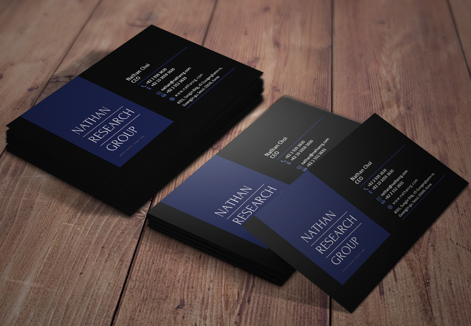 Business Card Design by Edirisingha for Nathan Research Group, Inc. | Design #19276497