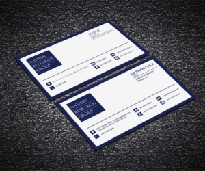 Design de Carte de Visite par Chanchal 2 pour Nathan Research Group, Inc. | Design : #19296034