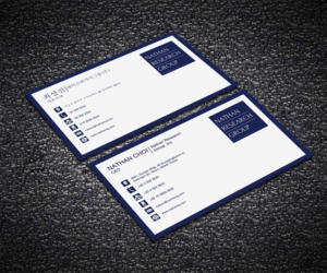 Design de Carte de Visite par Chanchal 2 pour Nathan Research Group, Inc. | Design : #19296127