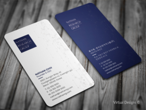 Global Expert Network Firm needs business card design | Business Card Design by SyncFuse™ Solutions