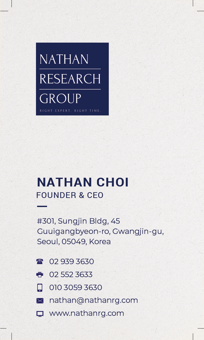Visitenkarten-Design von SyncFuse™ Solutions für Nathan Research Group, Inc. | Design #19698162