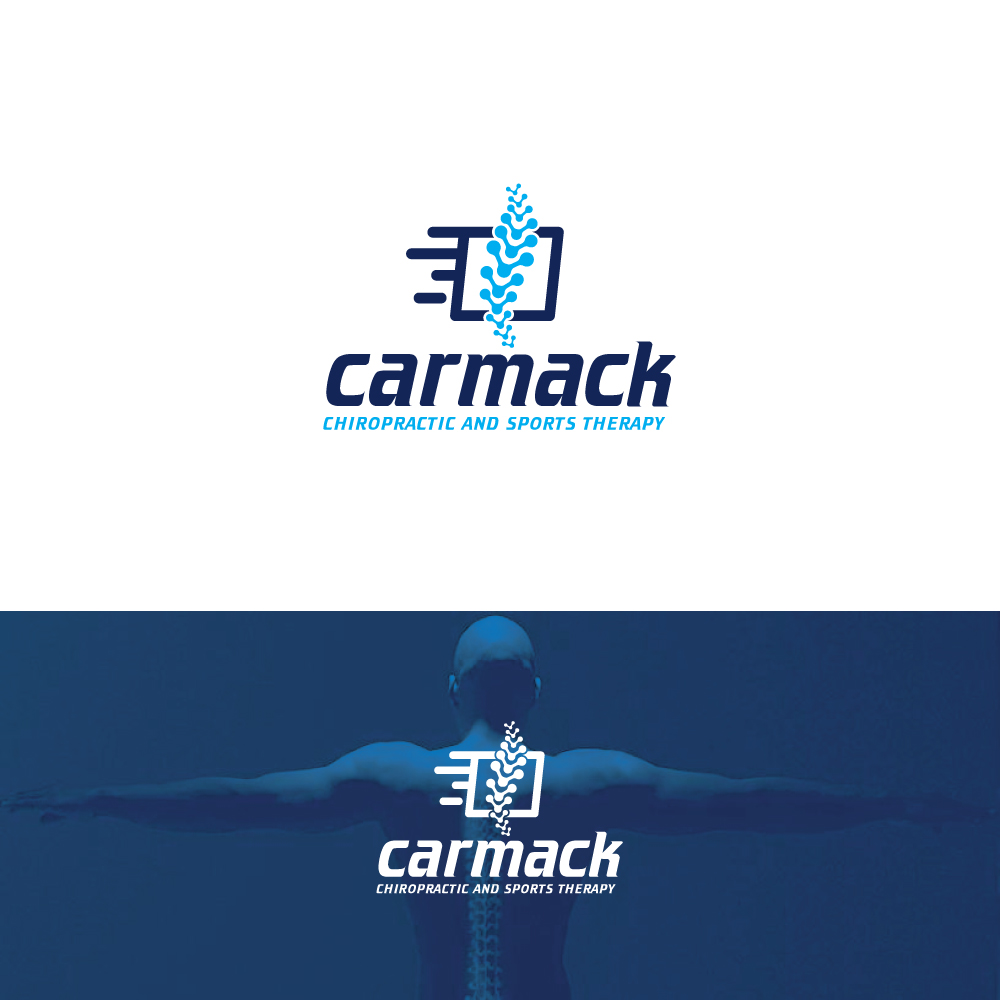 Logo Design by ecorokerz for Carmack Chiropractic and Sports Therapy | Design #19281433