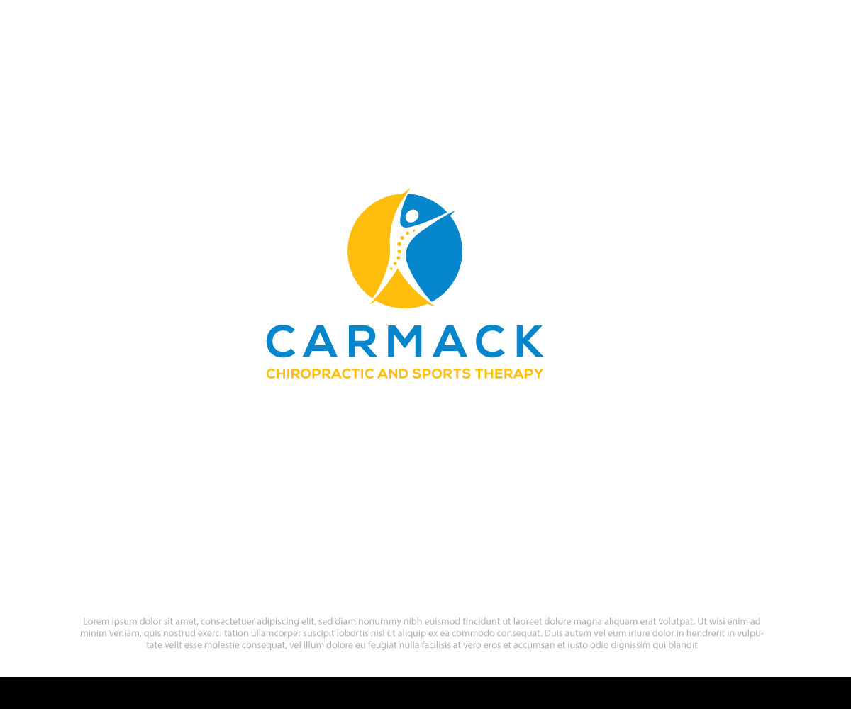 Logo Design by Md Amran Hossain for Carmack Chiropractic and Sports Therapy | Design #19290241