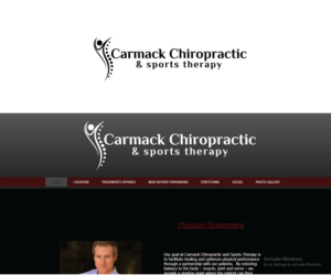 Logo Design by CreativeSoldier for Carmack Chiropractic and Sports Therapy | Design: #19278340