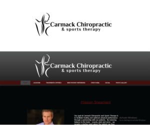 Logo Design by CreativeSoldier for Carmack Chiropractic and Sports Therapy | Design: #19278341