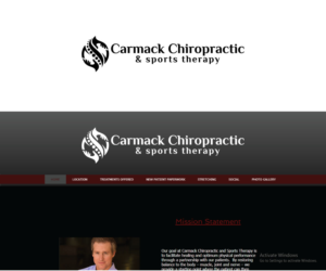 Logo Design by CreativeSoldier for Carmack Chiropractic and Sports Therapy | Design: #19278342