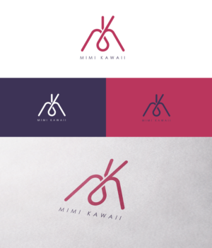 Mimi Kawaii or MK | Logo-Design von john garcia