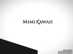 Mimi Kawaii or MK | Logo-Design von dan99
