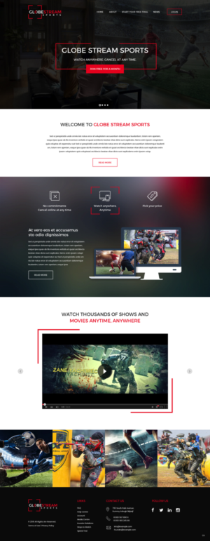 Diseño Web por pb para The Pure Production | Diseño: #19277229