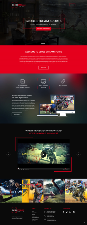 Diseño Web por pb para The Pure Production | Diseño: #19277232