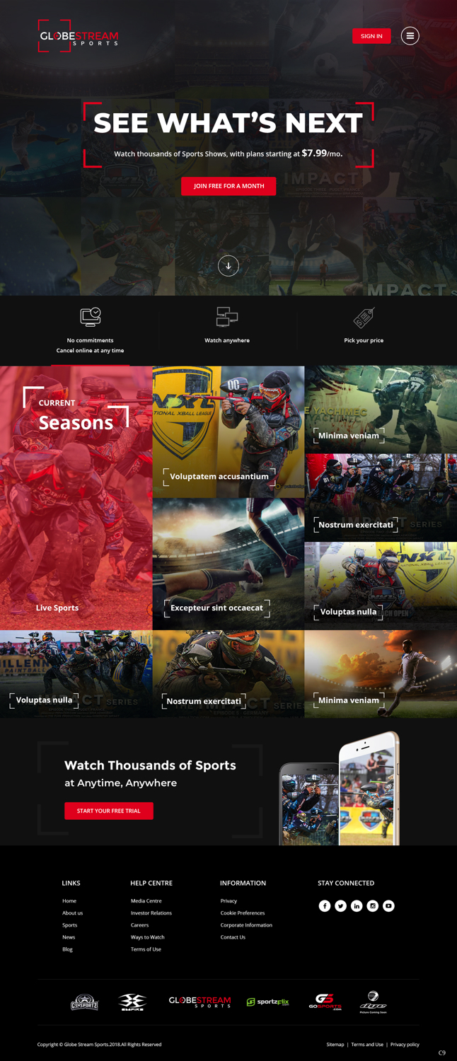 Web Design by pb for The Pure Production | Design #19277233