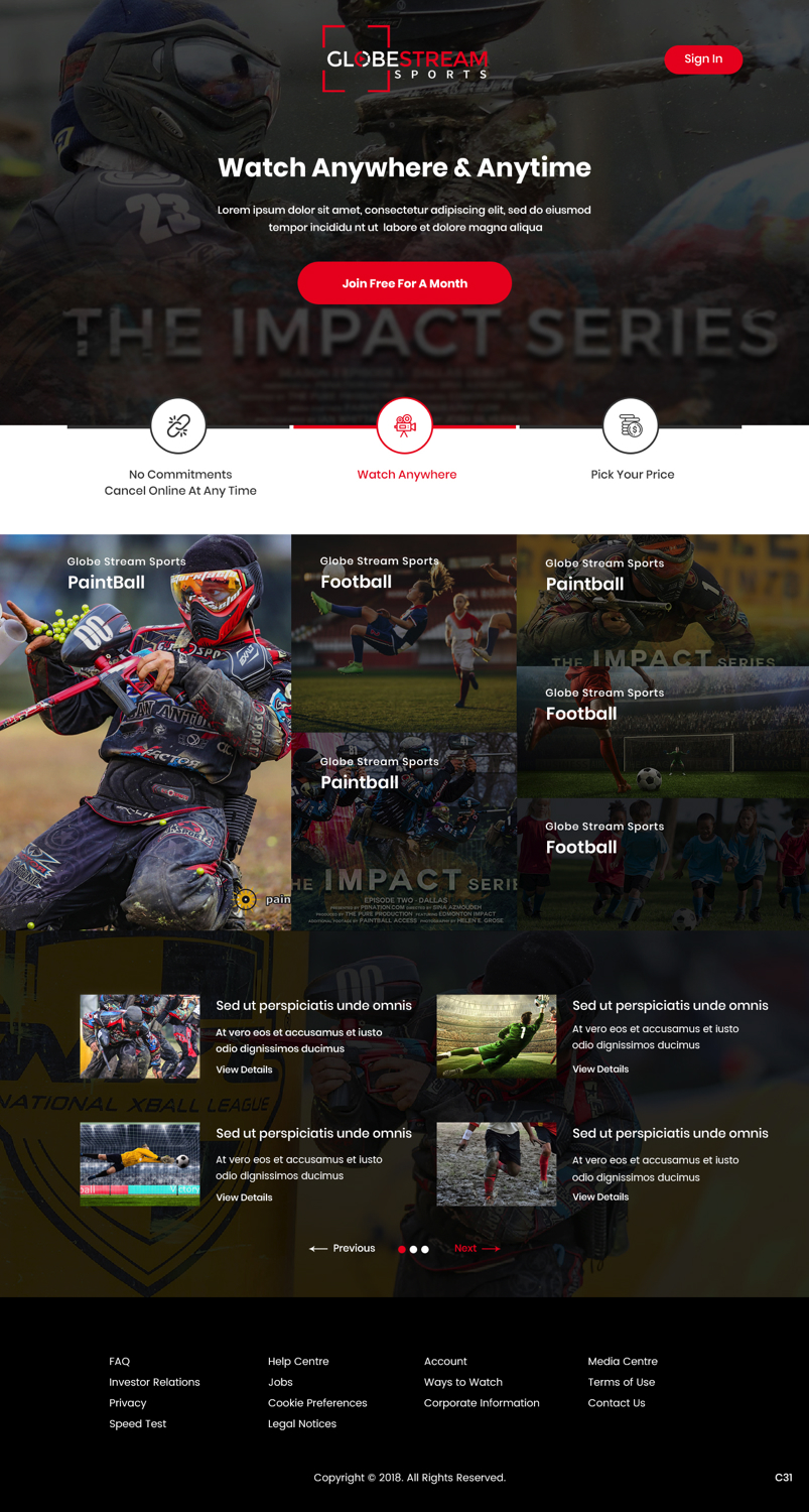 Web Design by pb for The Pure Production | Design #19277244