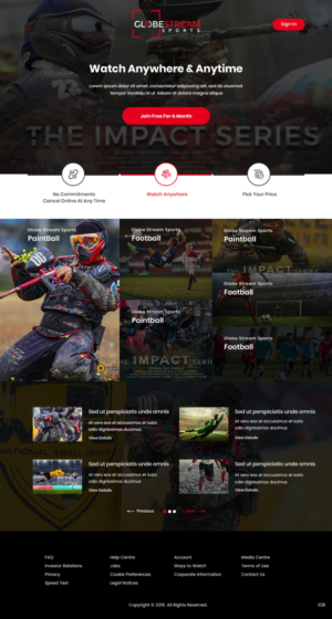 Diseño Web por pb para The Pure Production | Diseño: #19277244