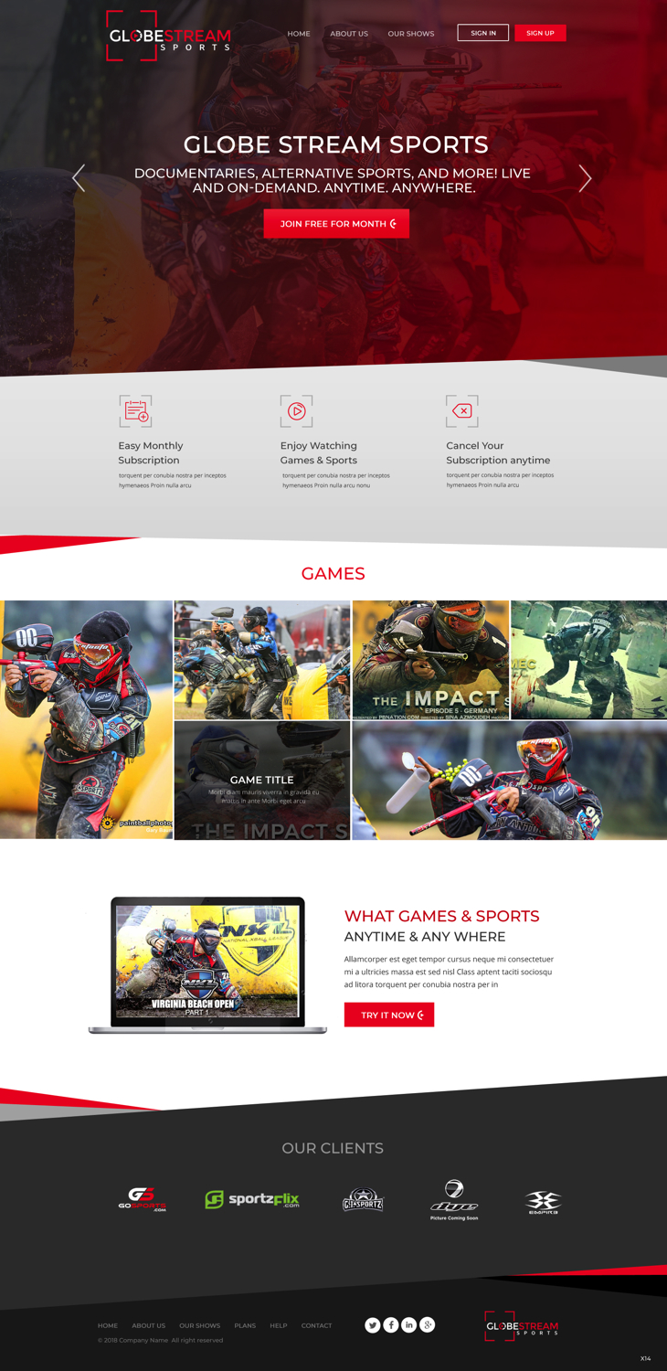 Web Design by pb for The Pure Production | Design #19277255