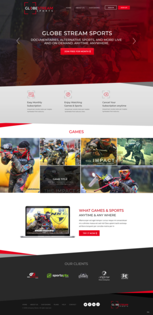 Diseño Web por pb para The Pure Production | Diseño: #19277255