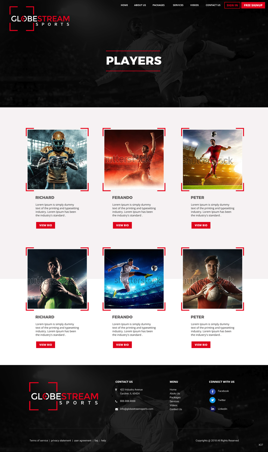 Web Design by pb for The Pure Production | Design #19286783