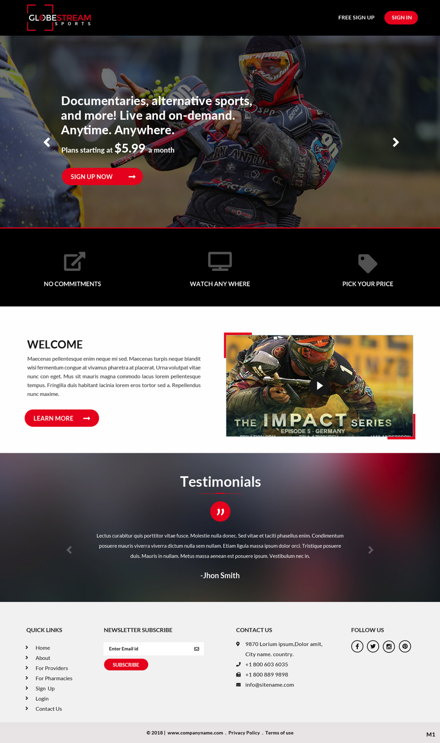 Web Design by pb for The Pure Production | Design #19286785