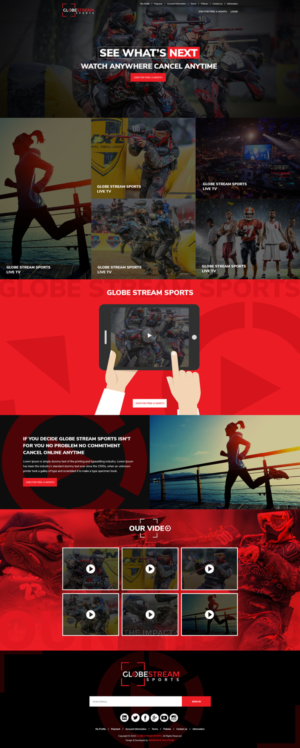 Diseño Web por Impressive Sol para The Pure Production | Diseño #19292204
