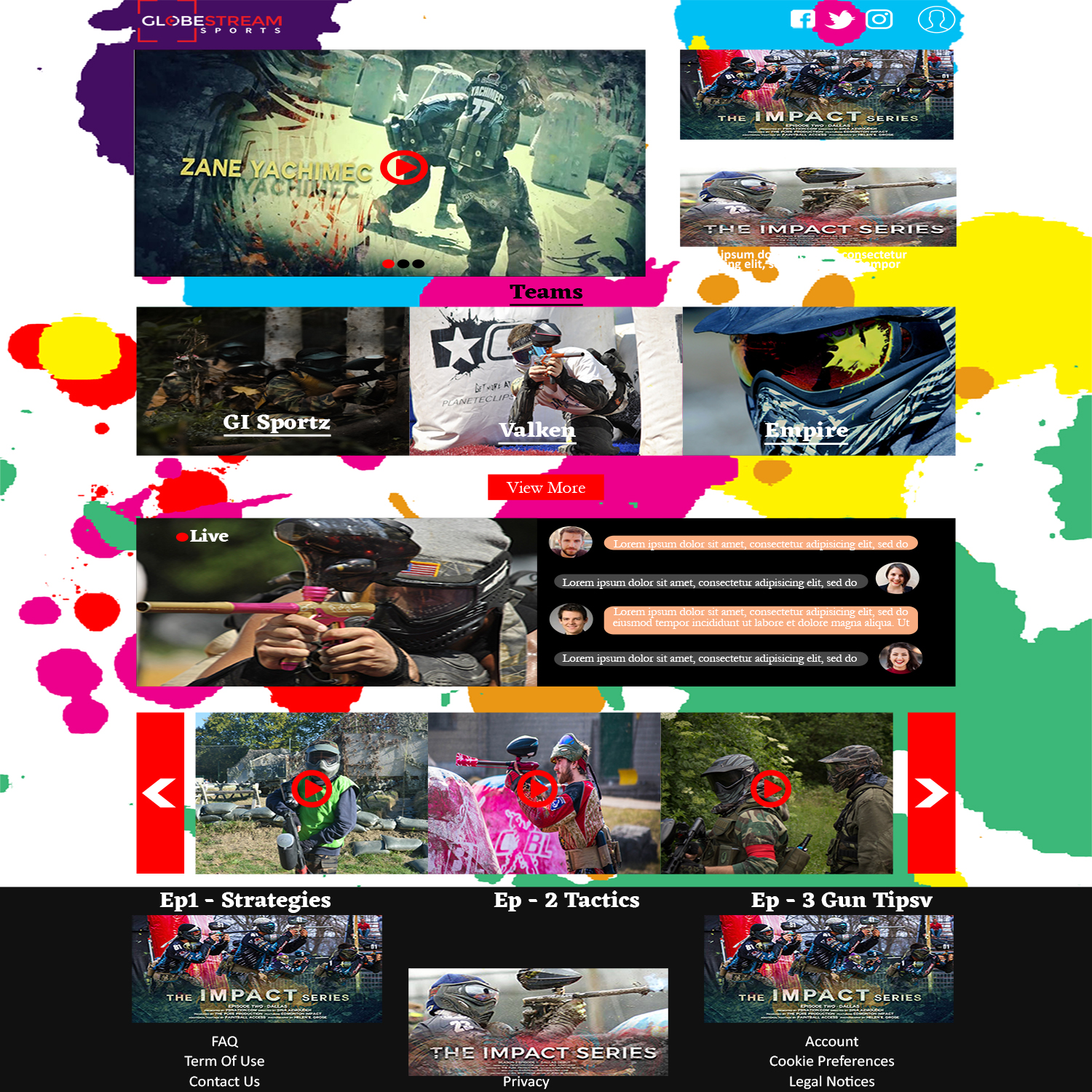 Web Design by JDaBeast for The Pure Production | Design #19296982