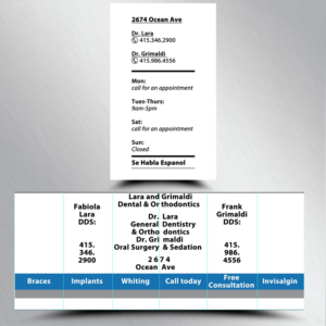 Design de Bannière  par cahkuli pour Pristine Ocean Dental @ Orthodontics | Design : #19271347