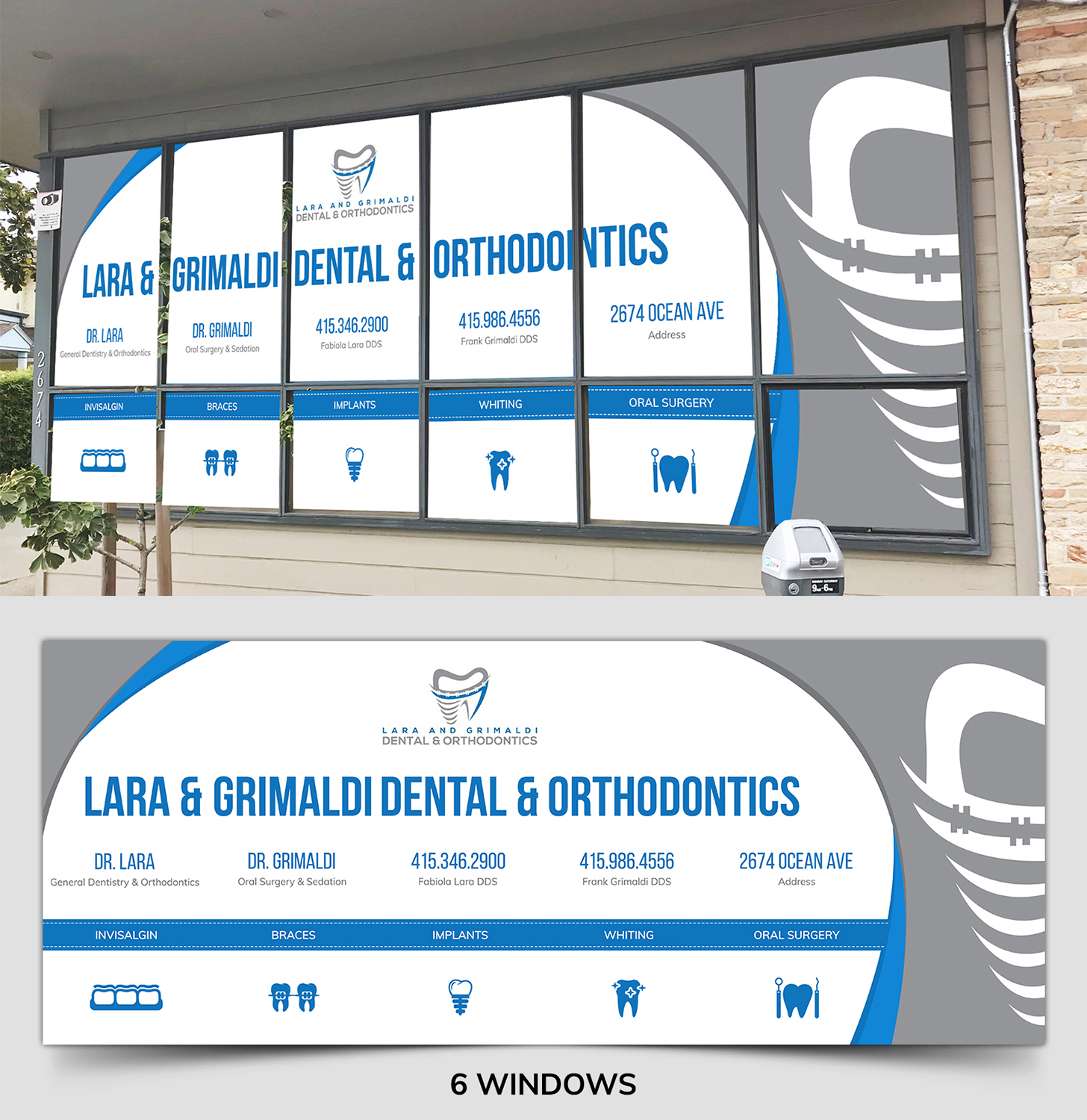 Banner-Design von SAI DESIGNS für Pristine Ocean Dental @ Orthodontics | Design #19311989