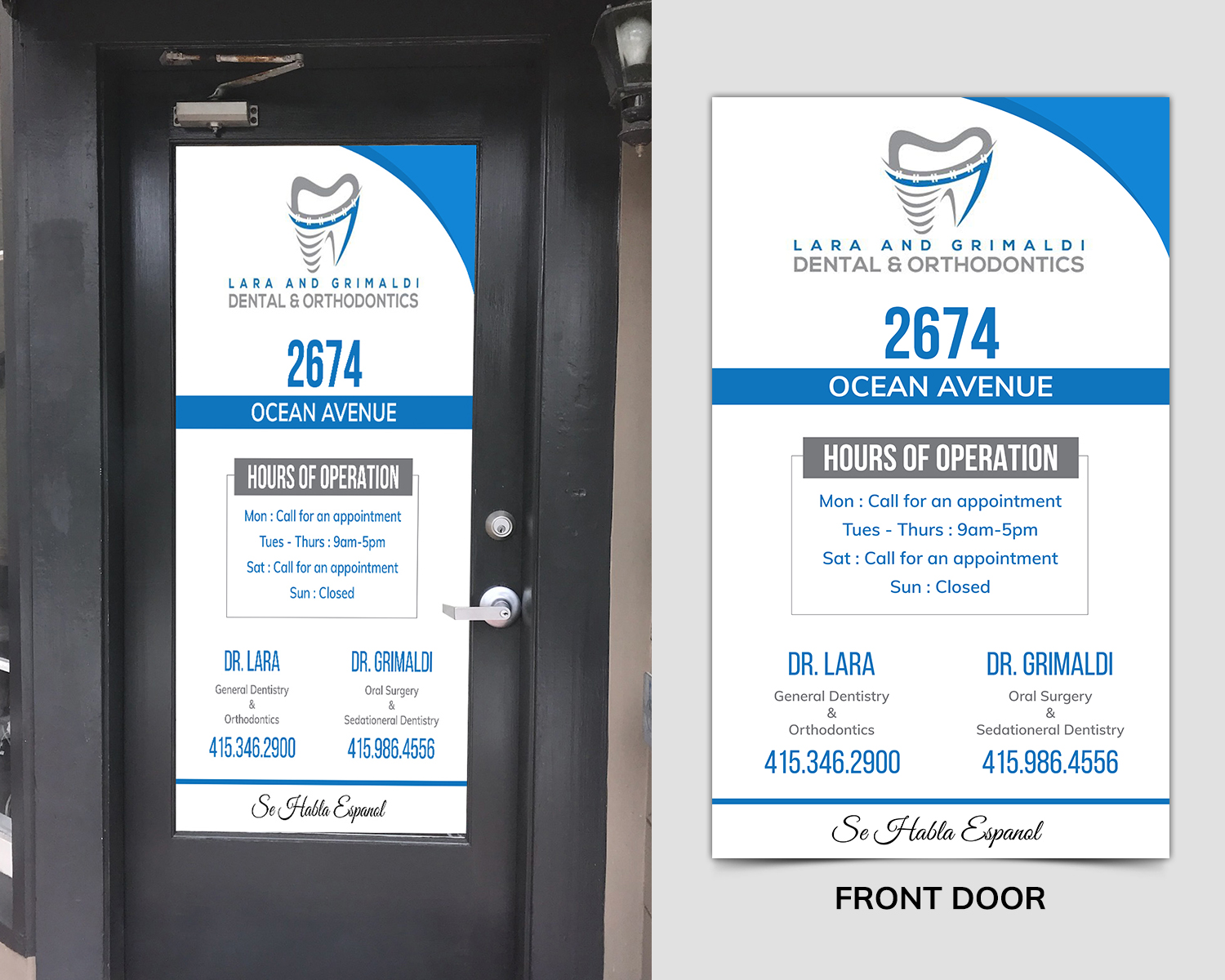 Bold Modern Dental Banner Ad Design For Pristine Ocean Dental