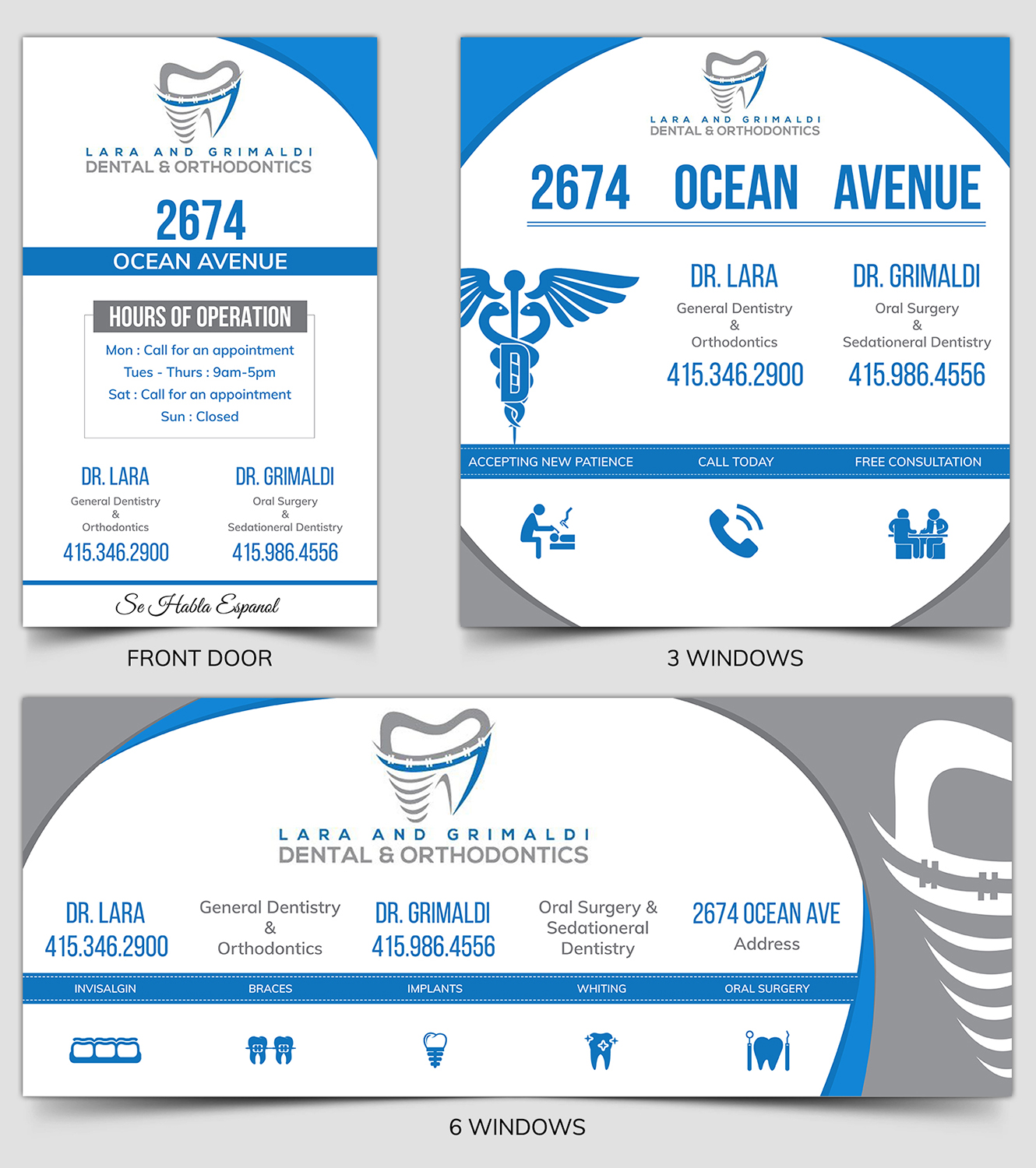 Bold Modern Dental Banner Ad Design For Pristine Ocean Dental