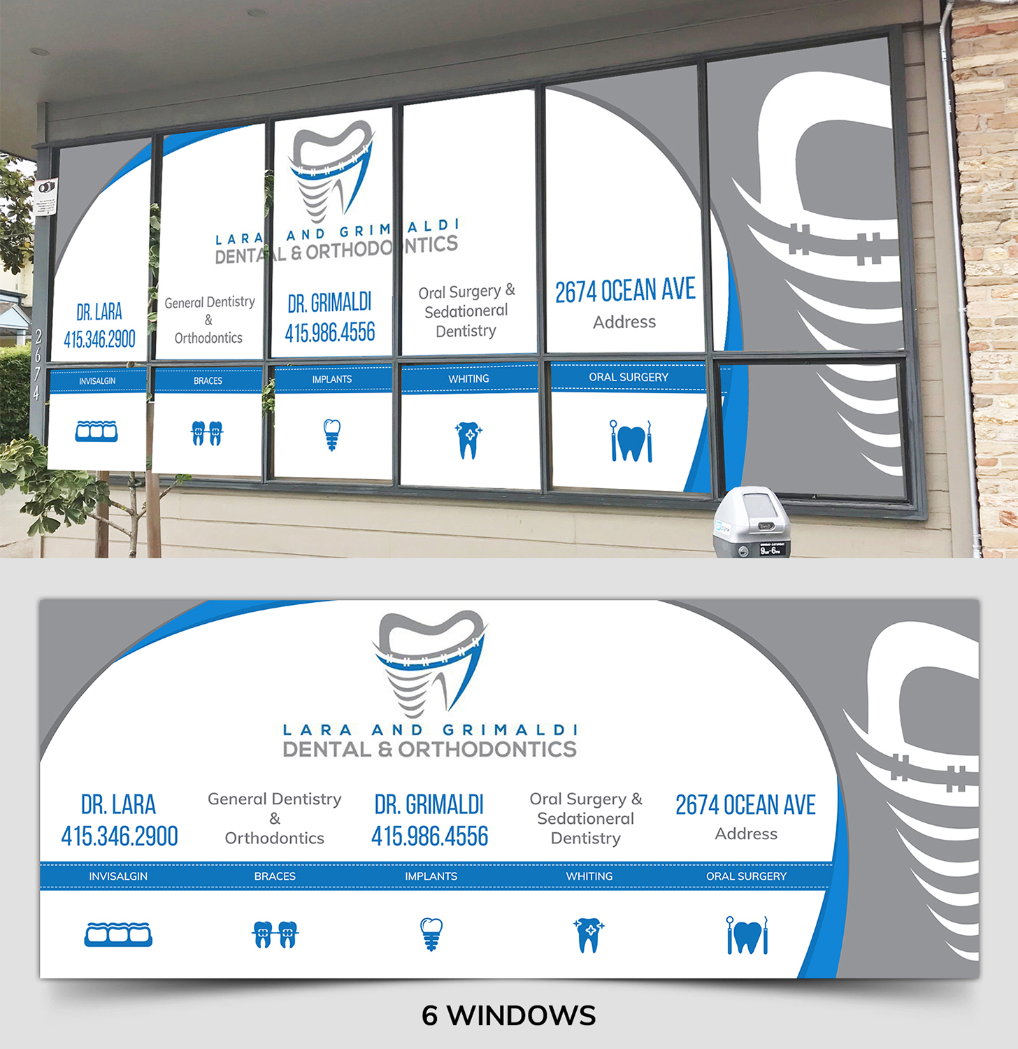 Banner-Design von SAI DESIGNS für Pristine Ocean Dental @ Orthodontics | Design #19322854