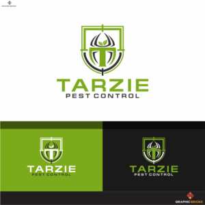 Tarzie Pest Control  | Diseño de Logo por Graphic Bricks