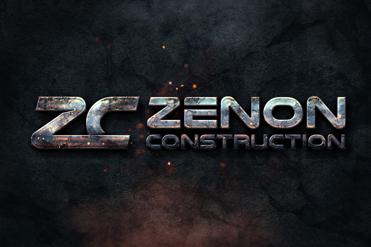 Logo Design by Sergio Coelho for Zenon Construction | Design #19324257